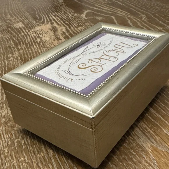 Carson Musical Jewelry Box “Special” Amazing Grace Music Box 6” Keepsake - Picture 5 of 8